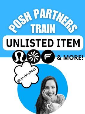 💙UNLISTED ITEM 💙 POSH PARTNERS TRAIN 4/4/26
